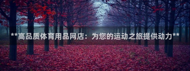 欧陆娱乐测试官网：**高品质体育用品网店：为您的运动