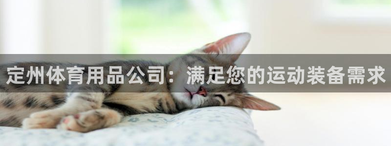 欧陆娱乐官方网站下载：定州体育用品公司：满足您的运动