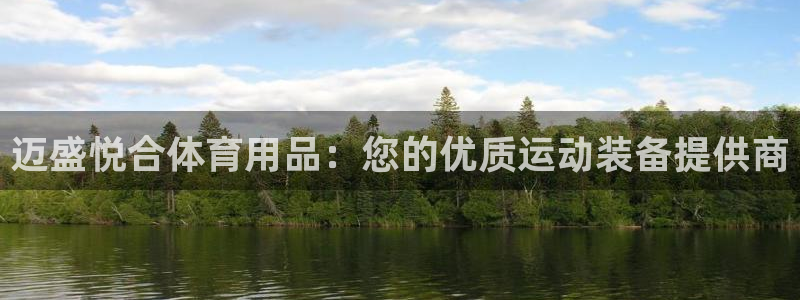 欧陆娱乐平台咋样啊知乎：迈盛悦合体育用品：您的优质运
