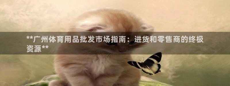 欧陆娱乐会员有什么用：**广州体育用品批发市场指南：