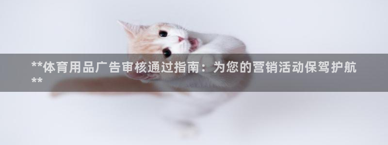 欧陆平台：**体育用品广告审核通过指南：为您的营销活