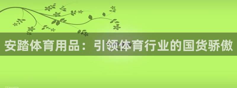 欧陆娱乐是正规平台吗安全吗知乎：安踏体育用品：引领体