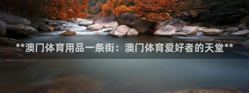 欧陆娱乐测试官网：**澳门体育用品一条街：澳门体育爱