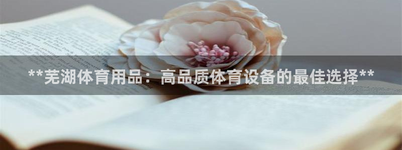 欧陆娱乐平台优势：**芜湖体育用品：高品质体育设备的