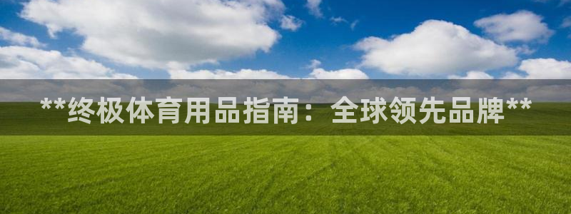欧陆娱乐打什么方案：**终极体育用品指南：全球领先品