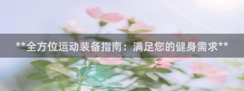 欧陆商城：**全方位运动装备指南：满足您的健身需求*