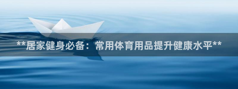 欧陆娱乐登陆官网：**居家健身必备：常用体育用品提升