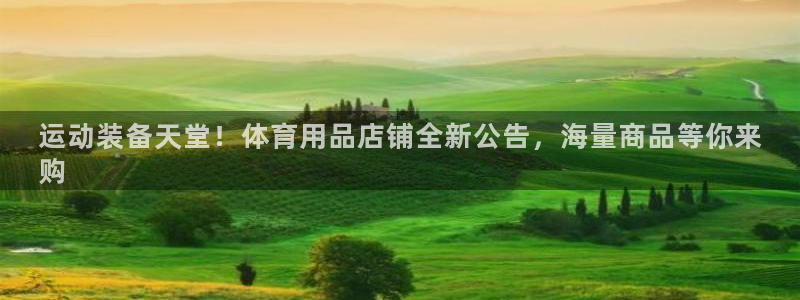 欧陆娱乐官方网站下载：运动装备天堂！体育用品店铺全新